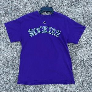 Nolan Arenaro Rockies T-Shirt Jersey